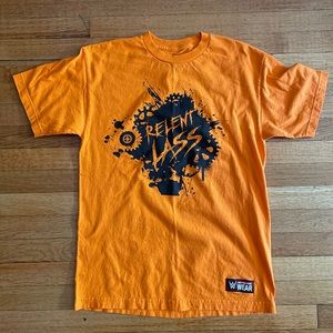 WWE Becky Lynch Relent-Lass T-Shirt Men's Size Large Steampunk Orange The Man